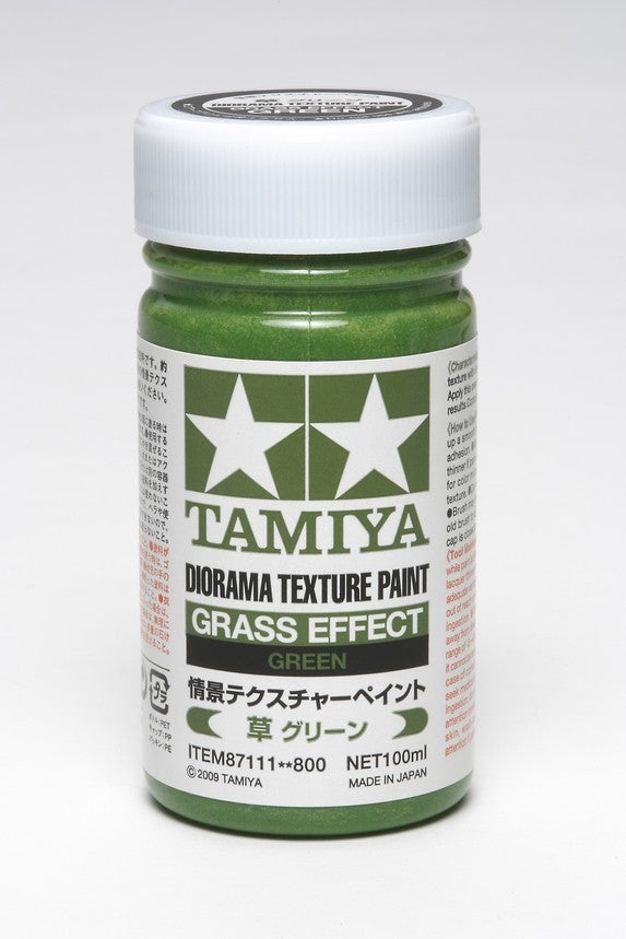 TAMIYA MINI ACRYLIC - TEXTURE PAINT GRASS GREEN