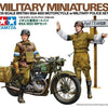 Tamiya 1/35 scale WW2 British BSA M20 Motorcycle w Military Police