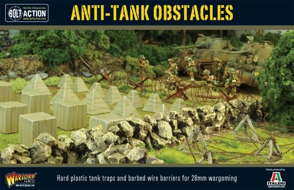 ANYI-TANK OBSTACLES 28mm wargaming