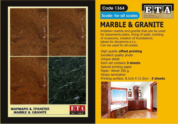 MARBLE GRANITE Suit scales All scales