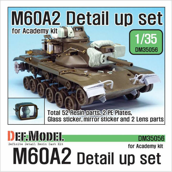 US M60A2 Detail up set (for Academy 1/35)