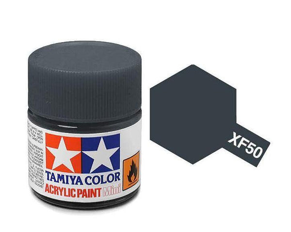 TAMIYA MINI ACRYLIC - ACRYLIC MINI XF-50 FIELD BLUE