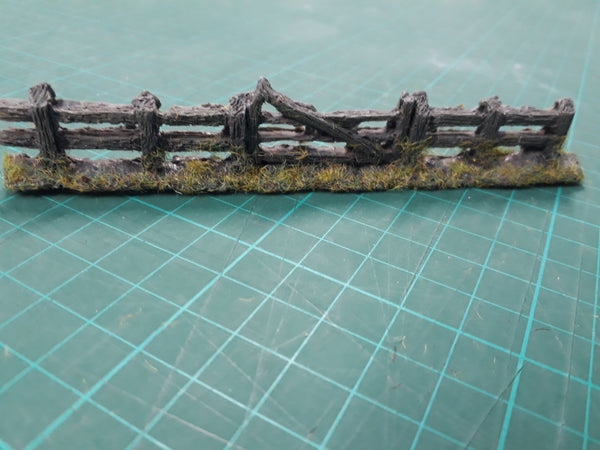 JAVIS ROUGH CONTRY 00 FENCING with GATE Fence Scenery Wargame 00 Gauge Model Railway