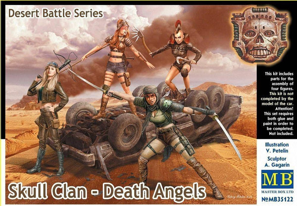 Masterbox 1:35 Skull Clan Death Angels, Desert Battle Series