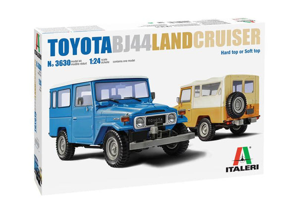 Italeri 3630 Toyota BJ44 Land Cruiser - 1:24 Plastic Model Car Kit