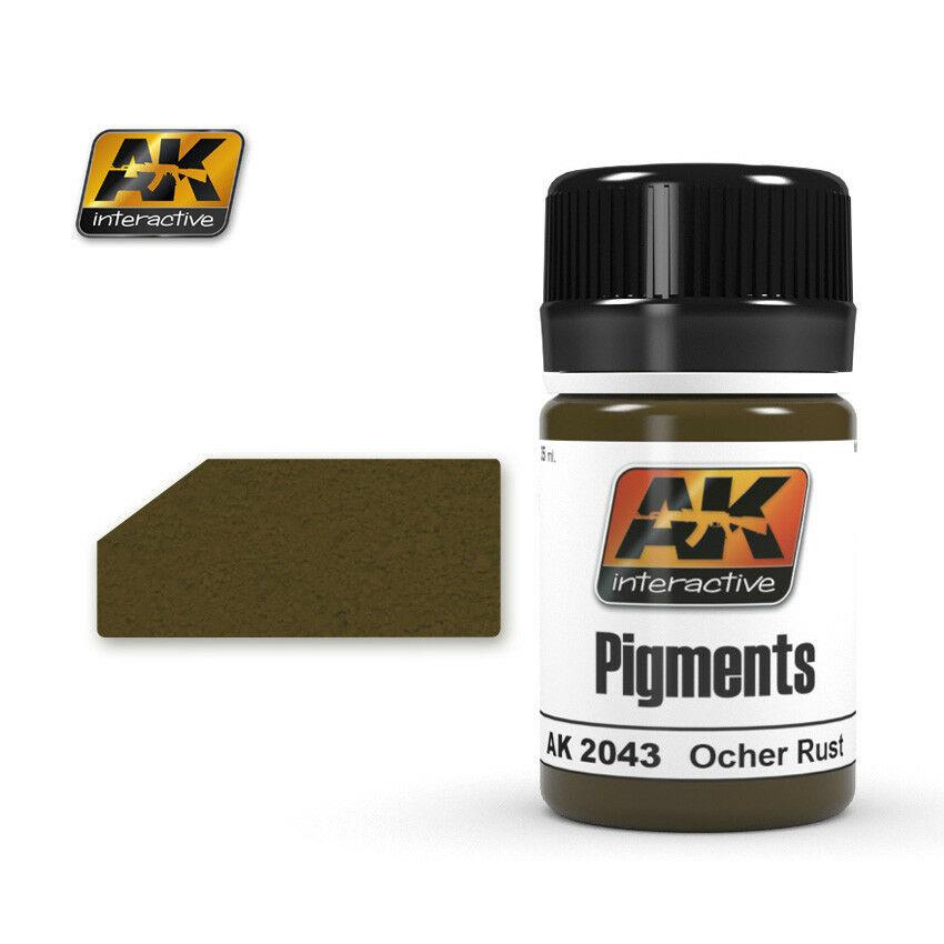 AK PIGMENT COLORS OCHER RUST