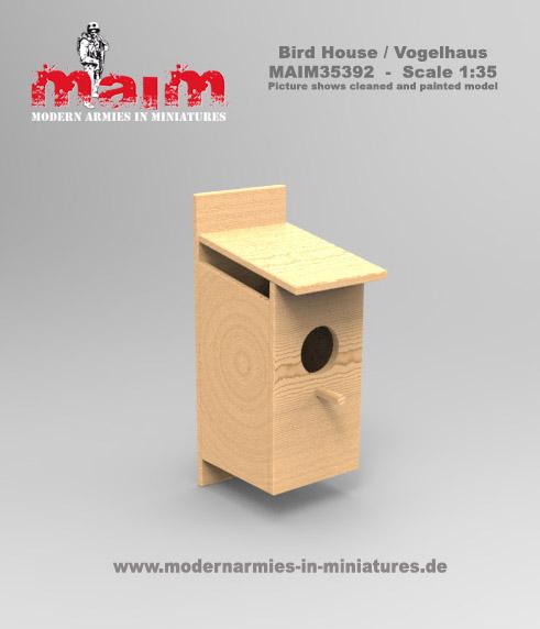 Bird House / Vogelhaus (2pcs) / 1:35