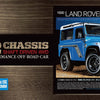 Tamiya Land Rover '90 Defender 90 Painted blue CC-02