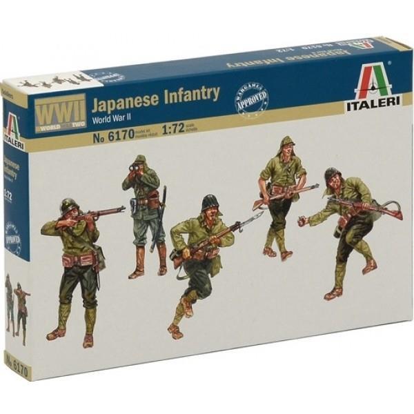 ITALERI 1/72 FIGURES WW11 JAPANASE INFANTRY