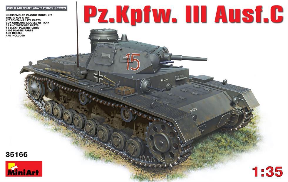 Miniart 1:35 Pz.Kpfw.III Ausf.C