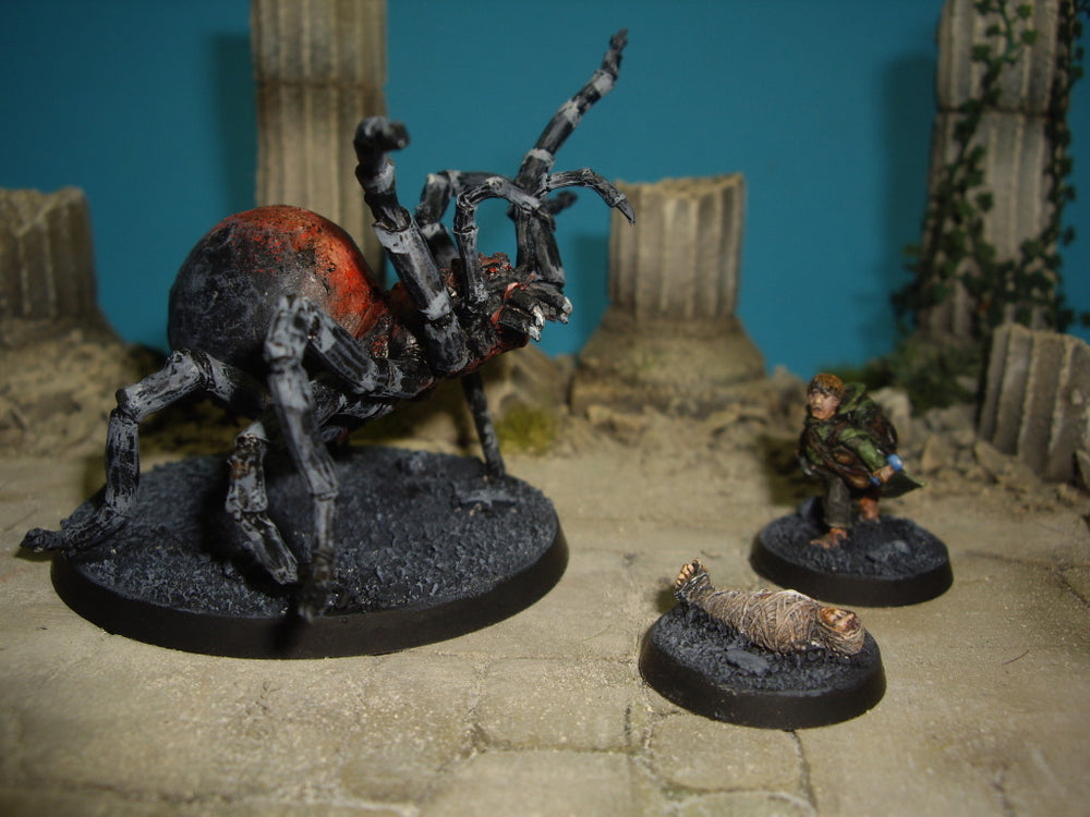 Wargaming Warhammer 28mm Flagstone base and pillars