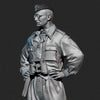 1/35 scale resin figure kit WW2 Waffen-SS tank officer  Kursk battle No.1