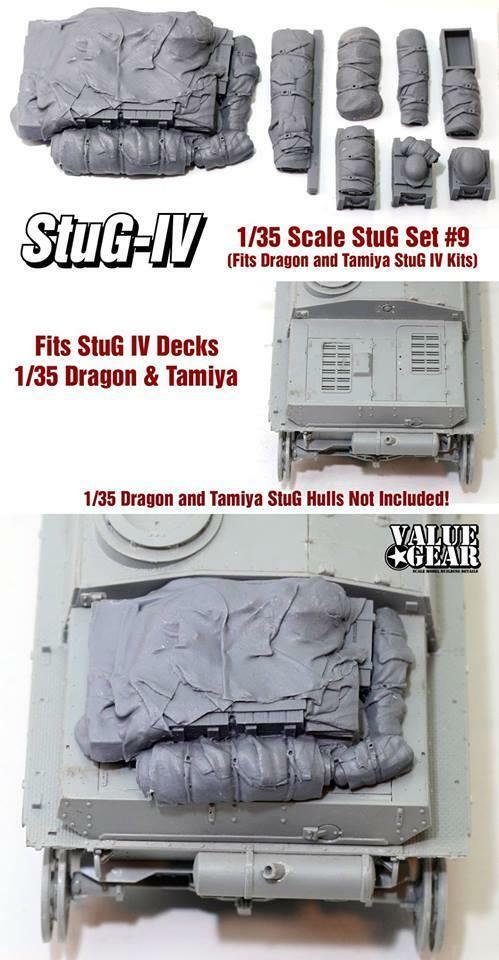 StuG Stowage Set #9. Fits All 1/35 Tamiya & Dragon StuG IV's