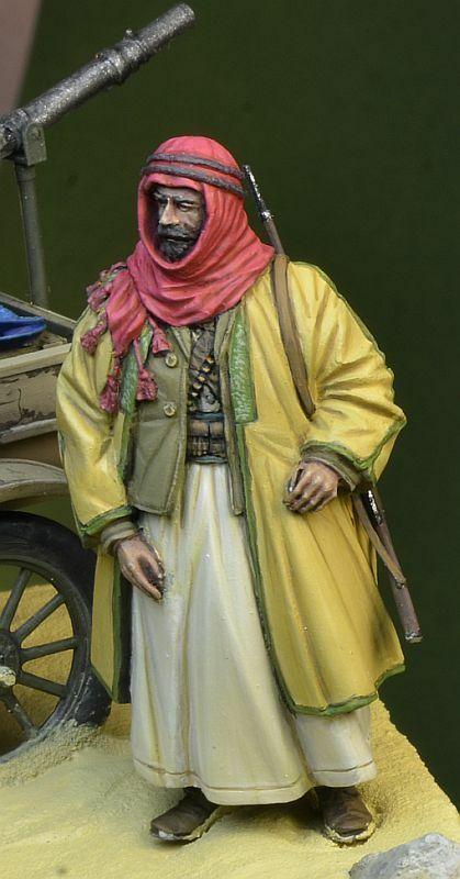 1/35 Scale resin model kit Arab Warrior