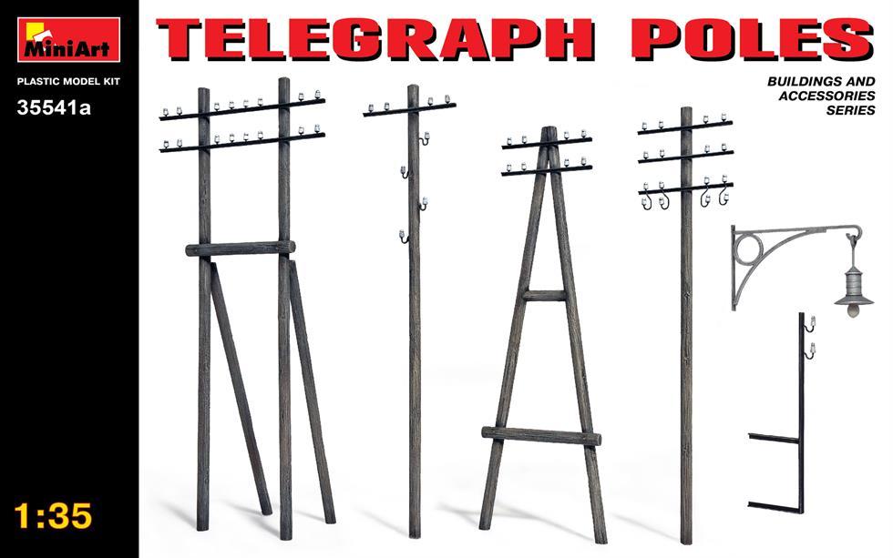 Miniart 1:35 Telgraph Poles
