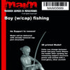 MaiM 1/35 scale 3D printed Boy(w/cap) fishing / 1:35