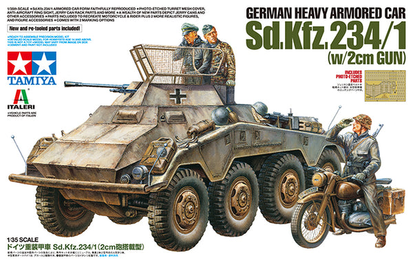 Tamiya 1/35 WW2 German SD KFZ 234/1 W/2CM GUN