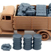 1/48 scale resin model kit WW2 German Opel Blitz Truck Load Set #2