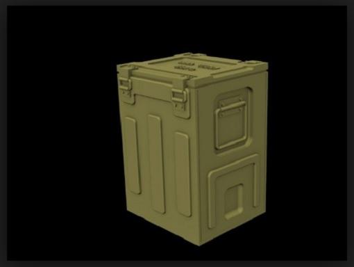 1/35 Scale resin upgrade kit C207 British Ammo boxes for 2pdr