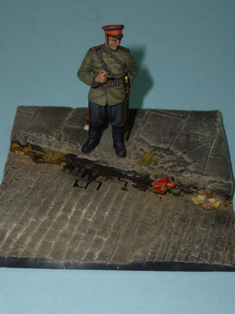FoG Models 1/35 Scale Diorama Base No.1 figure vignette 85mm x 84mm diorama