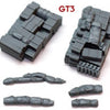 1/72 scale 72GT3 German Truck Blob (2 Pack) Set GT3