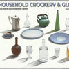 1/35 Miniart Household Crockery and Glass set