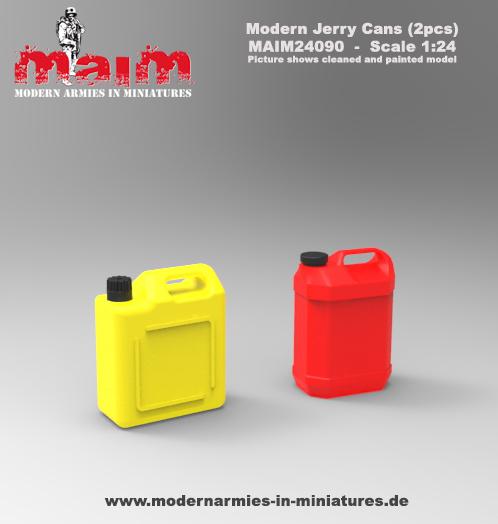 Modern Jerry Cans (2pcs) / 1:24