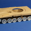 1/35 Scale resin upgrade kit Wheels for MBT Merkava 4