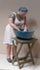 Homefront 1/35 scale 1940's era Female civilian with washing bowl