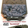 1/48 scale resin model 48SH15 Sandbag Fronts For "Easy 8" Version 1 - Tamiya Kit #32595