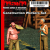 MAIM Construction Workers / 1/35 scale 3D printed model