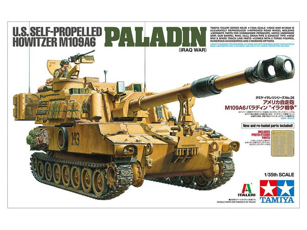 Tamiya 1/35 scale M109A6 Paladin - Iraq War