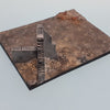 FoG Models 1/35 European House ruin and street diorama base 275mm x 220mm