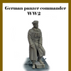 ARDENNES MINIATURE 1/35 WW2 German panzer commander WW2 #1