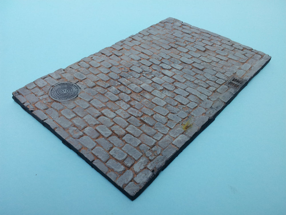 1/24 Scale display base #3 cobbled Base measures 190mm x 120mm