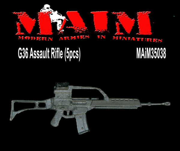 G36 Assault Rifle (5pcs) 1/35 Scale
