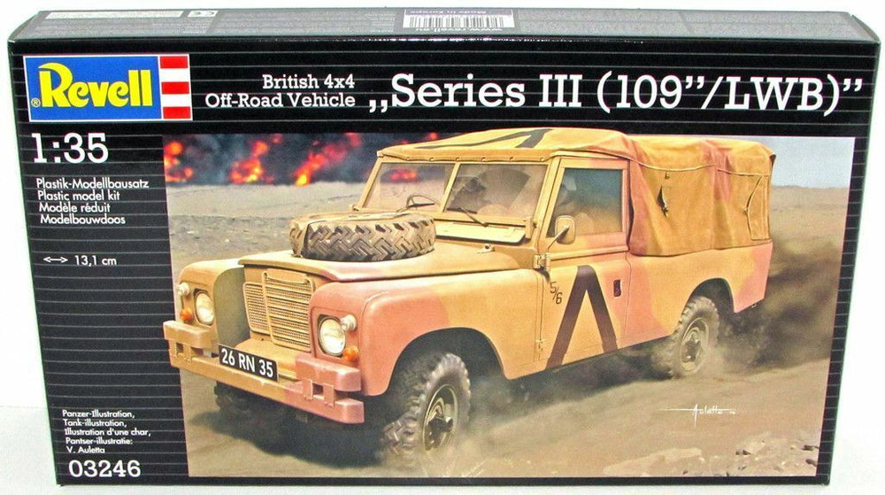 Revell 1/35 British 4x4 Off-Road Vehicle SeriesIII (109 /LWB)