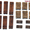 1/35 Scale resin kit Wooden Crates Set #2 tank stowage, diorama accessory