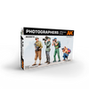AK Interactive Photographers (DIFFERENT ERAS). 1/35 Scale