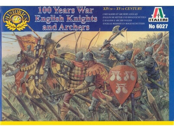 ITALERI 1/72 FIGURES 100 YEARS WAR BRITISH WAR