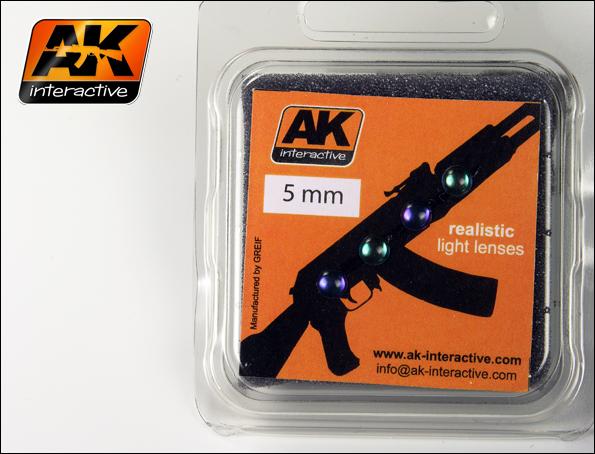 AK INTERACTIVE LIGHT LENSES OPTIC COLOUR 5mm
