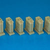 1/35 scale German 20L tanks jerry cans High detailed one piece cast Set contains pcs