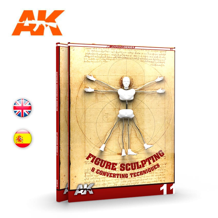 AK Learning searies 11 Figure Sculpting Book English