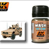 AK WEATHERING WASH FOR OIF & OEF - US VEHICLES
