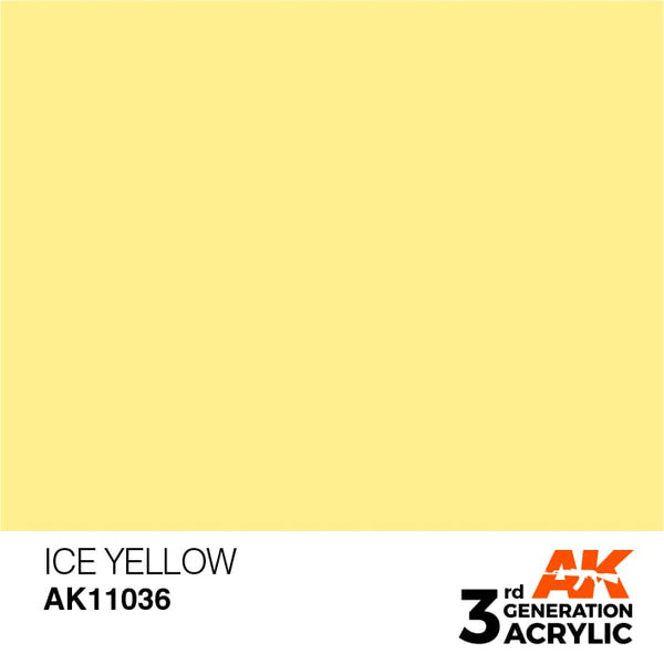 AK Interactive Gen 3 - Ice Yellow 17ml