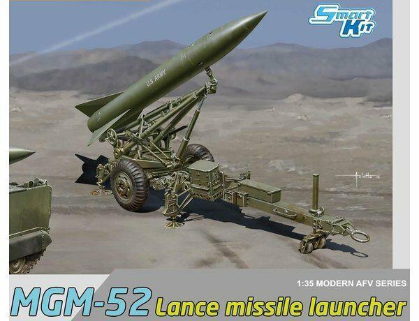 Dragon 1/35 scale MGM-52 LANCE MISSILE EITH LAUNCHER