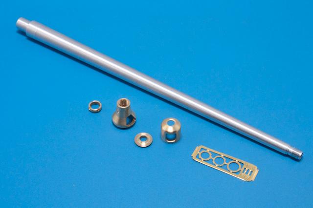 1/35 scale metal barrel upgrade 8.8cm KwK 43/2 L/71. Tiger B (Porshe Turm) for Takom Models