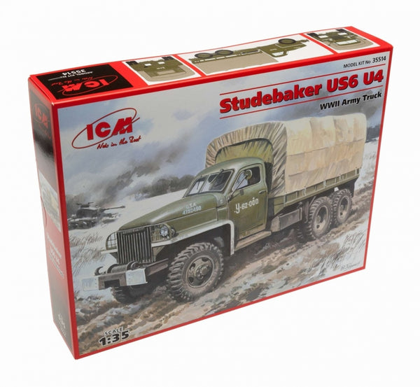 ICM - 1/35 scale WW2 US truck Studebaker US6 U4