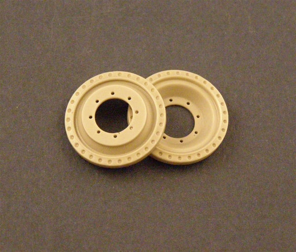 1/35 Scale resin upgrade kit Spare Wheels for €œ Crusader€� Cruiser Tank