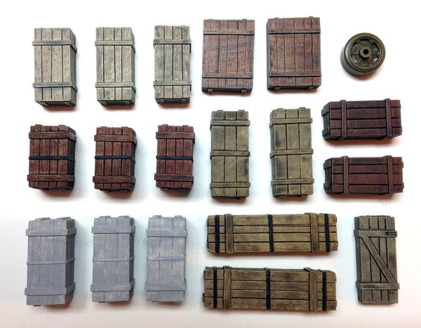 1/35 Scale Convoy Crates (Just Large Crates)